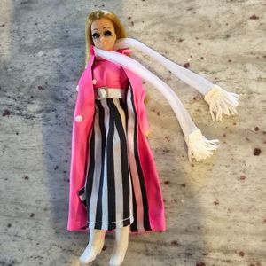 1970s Dawn Doll with beautiful outfit.  Never played with. Part of collection.